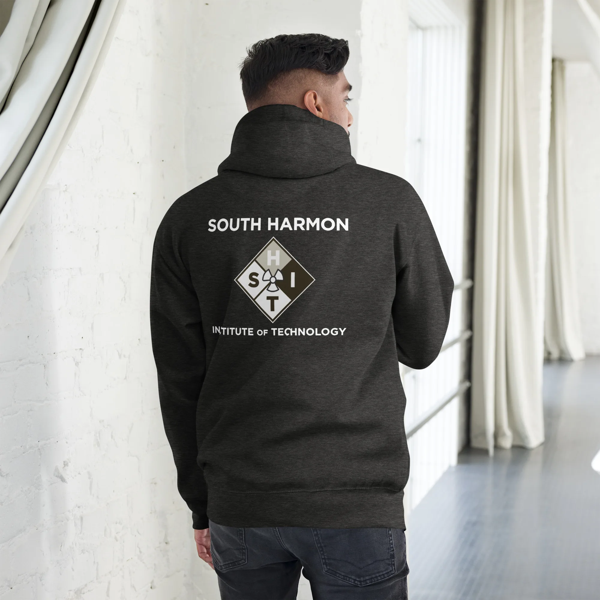 South Harmon IT Hoodie (dark) - Image 8