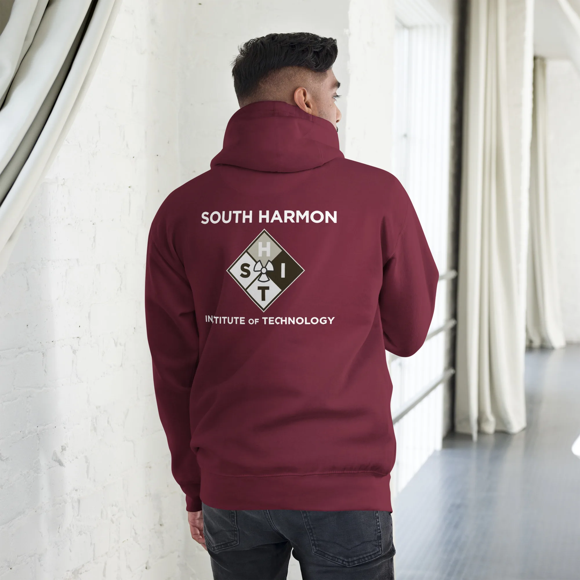 South Harmon IT Hoodie (dark) - Image 6